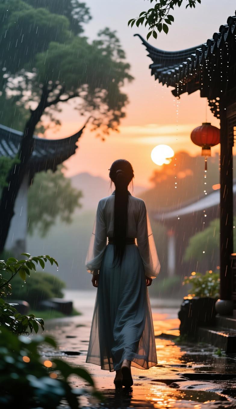 七律·释怀
 
烦忧且向九霄抛，不必纠缠琐事胶。
闹市喧嚣终有歇，浮生劳碌本无巢