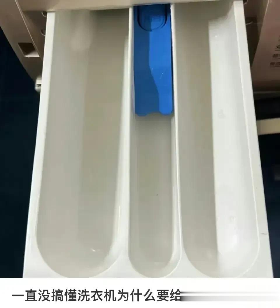 原来洗衣机的三个格子是这么用的！以前都用错了。#科普#