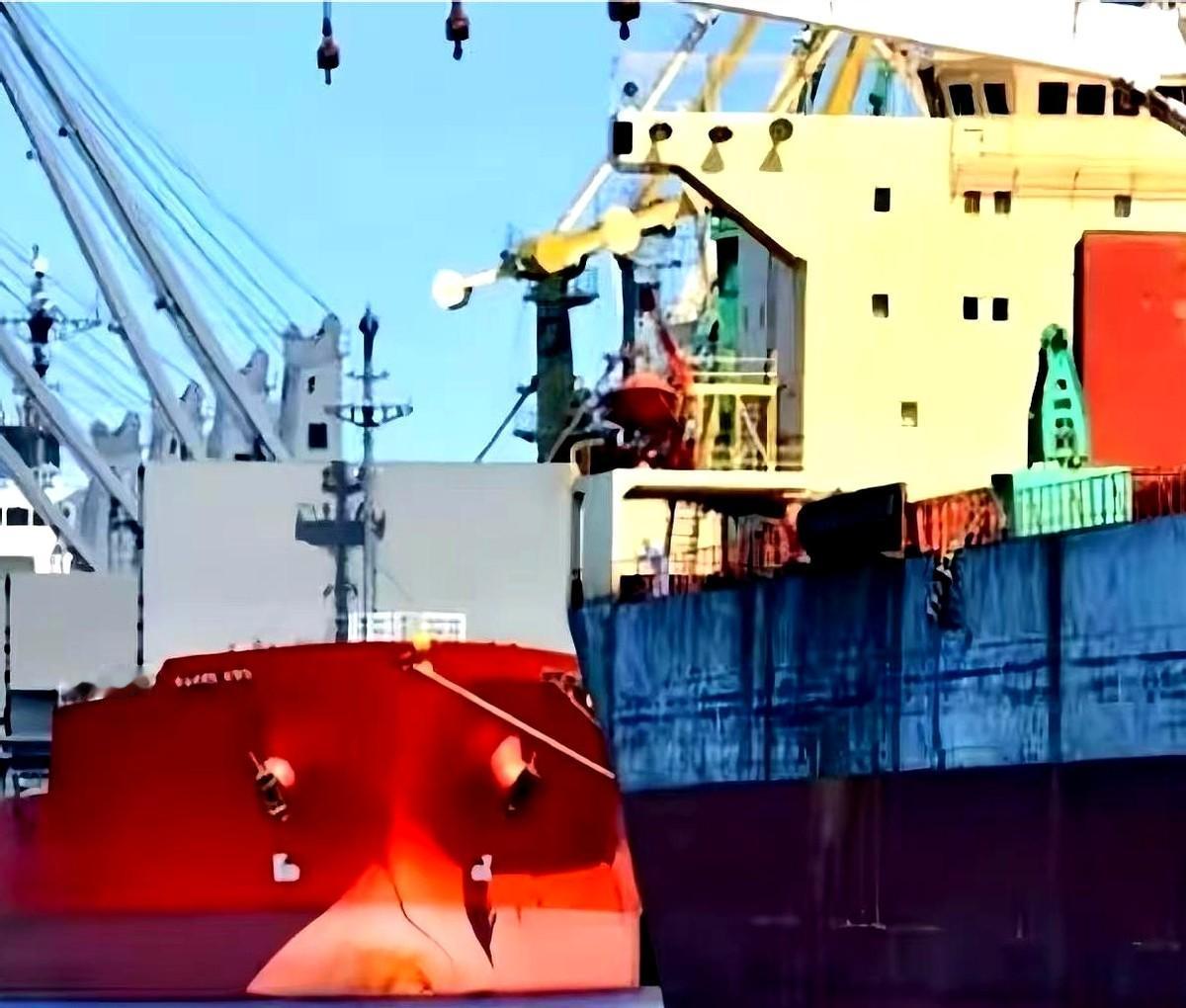 一艘满载6.9万吨巴西大豆运到家门口，被我们原路退回！
这哪是疏忽，简直是拿14