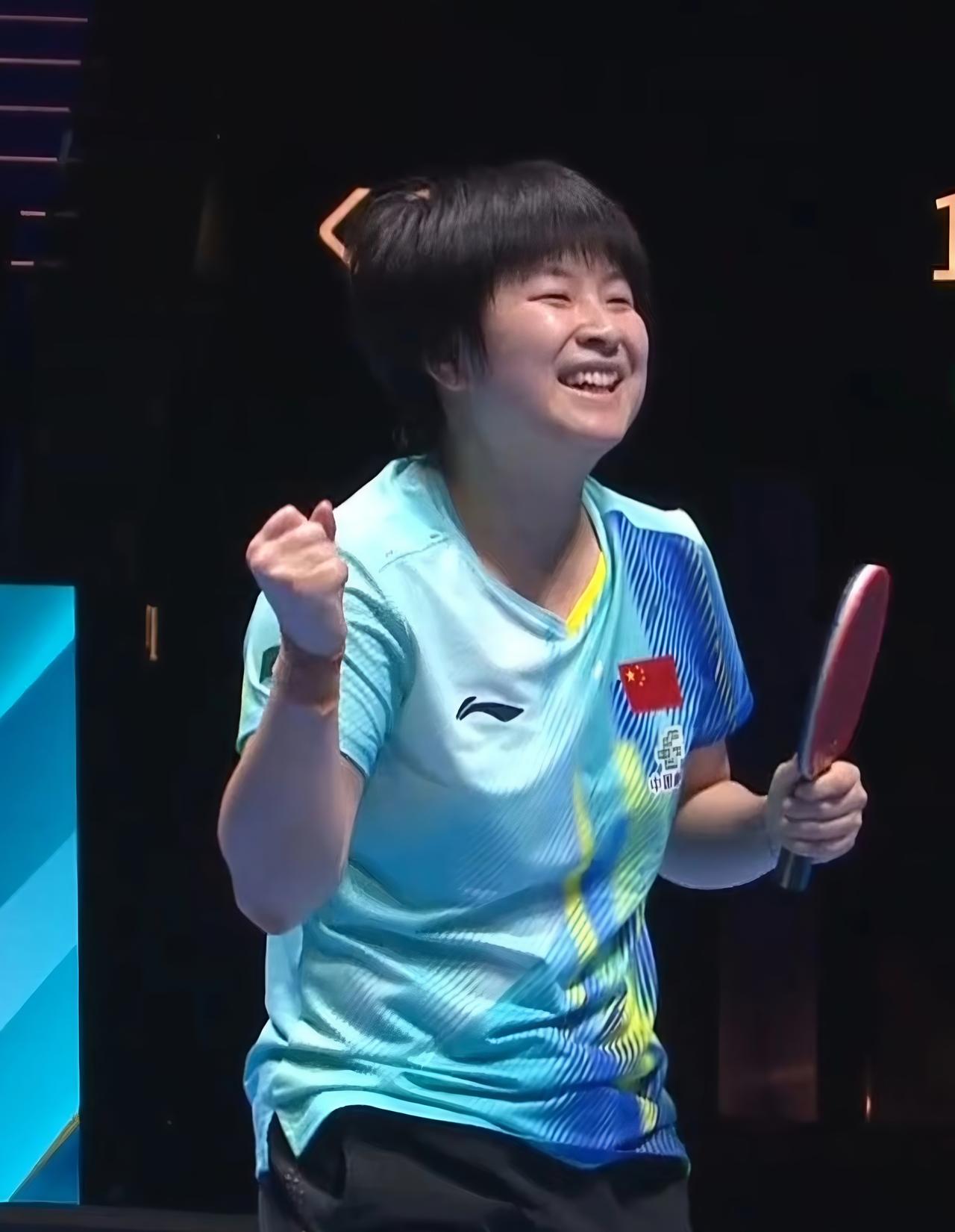 将邓亚萍的老公请出来，
让他帮助国乒女队对阵德国的温特！
这事还真有必要，
就是