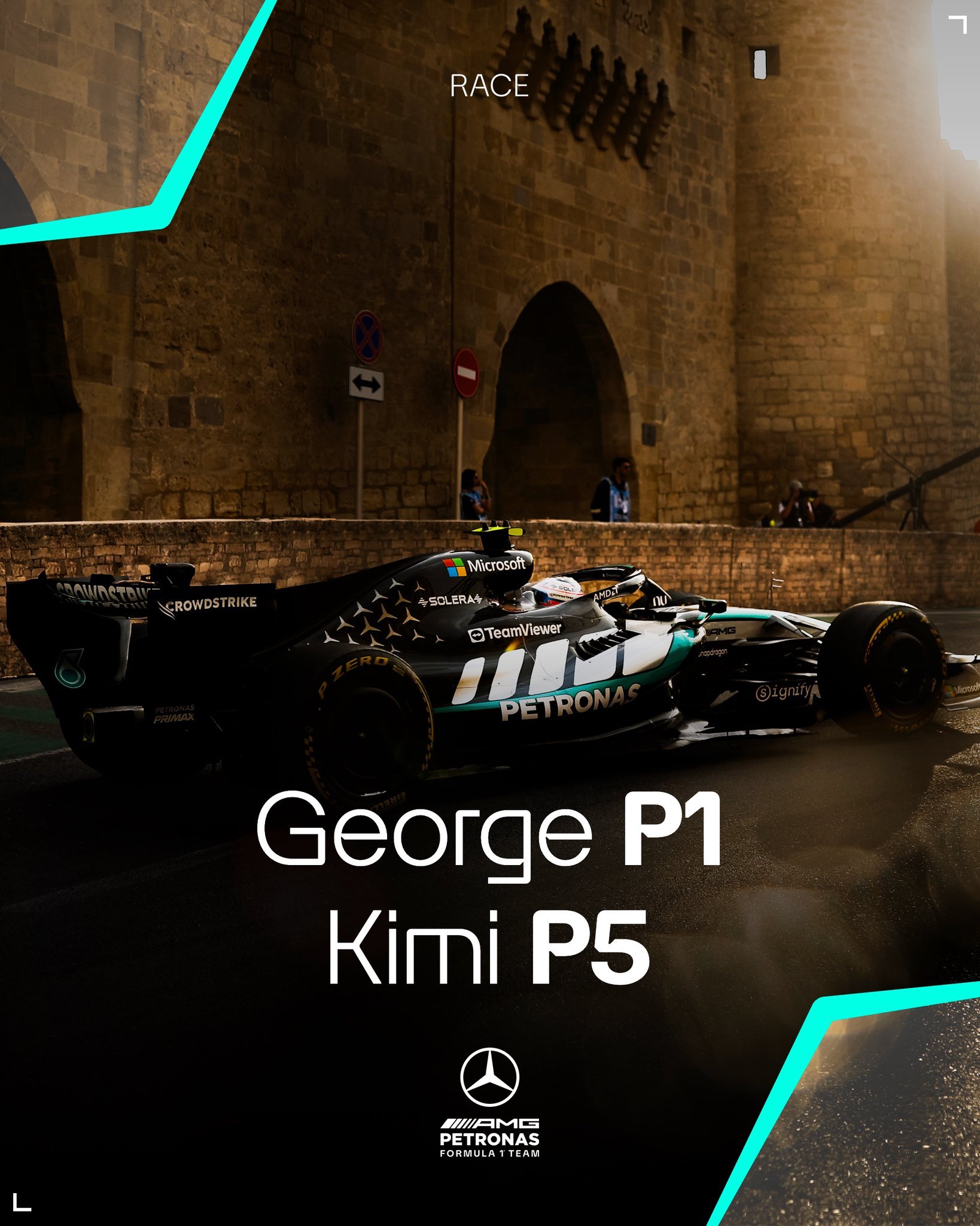 🏁2026赛季F1阿塞拜疆🇦🇿大奖赛 正赛结束🔚梅赛德斯车队车手拉塞尔夺