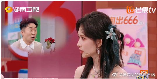 孟子义这次聪明不是演的孟子义漂亮的大聪明你好星期六她在节目里展现出的幽默风趣恰到