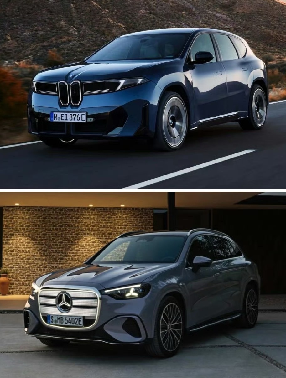 宝马和奔驰同时推出了两款纯电SUV，大家觉得哪个丑？ ​​​