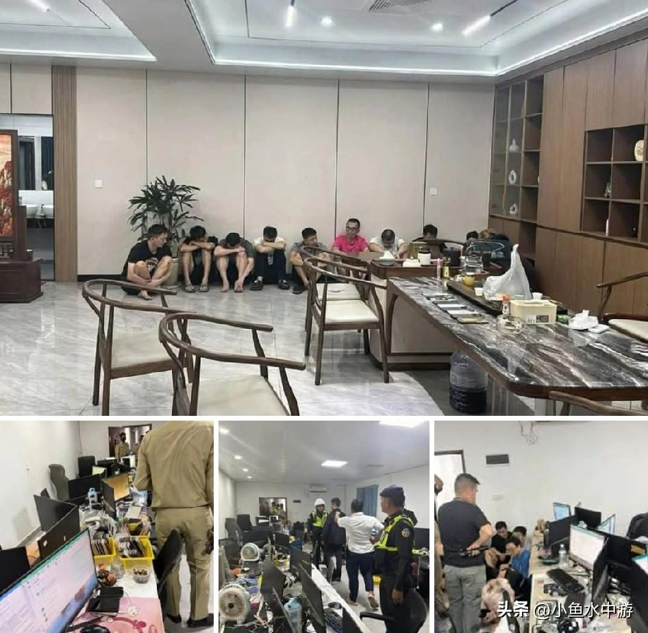 金边警方深夜突袭涉诈窝点，20名外国人被带走 

4月1日晚，金边联合指挥部在森