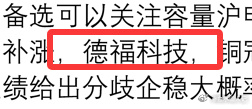 节前隔日计划加入的铜箔德福科技连续阳线走趋势后，今天终于蹲到了20cm涨停加速，