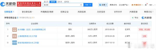 李金铭关联公司近期被罚李金铭持股公司近期被罚天眼查显示，李金铭持股20%的水木映