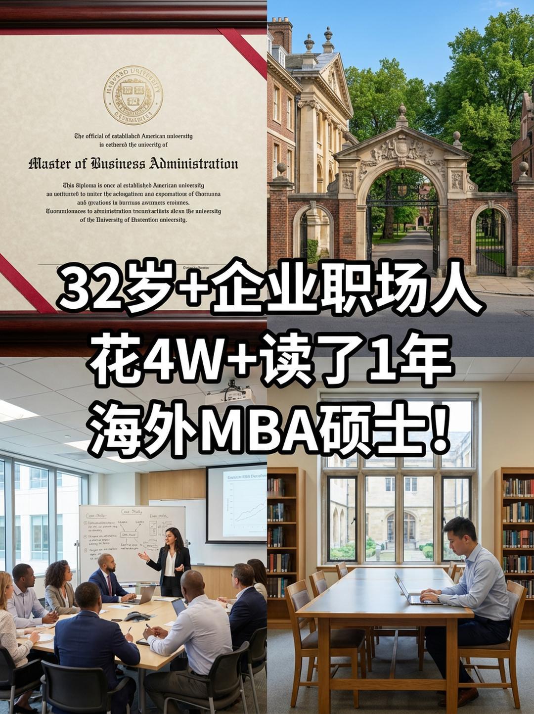 32岁职场人，如何用一年时间拿下硕士学历，实现职场突破？

在职场打拼多年，想要