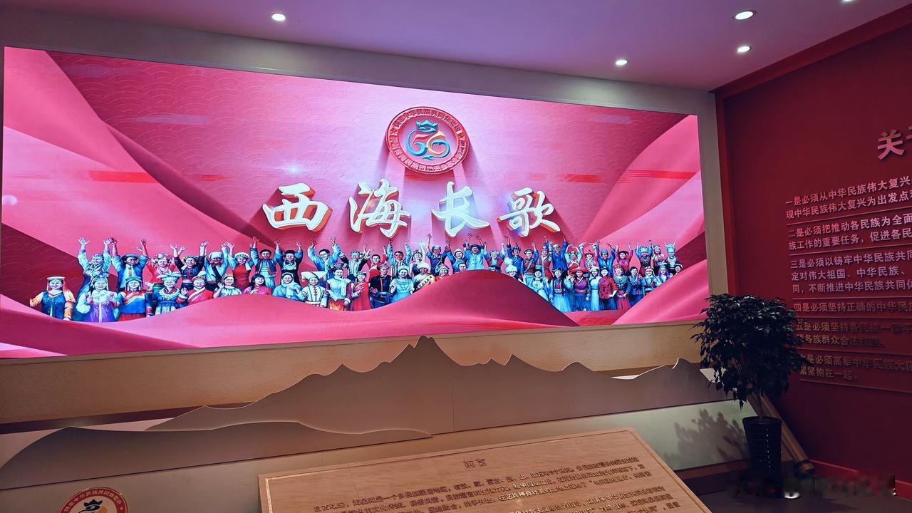 青海日记第十四天——晴

今天是接受红色教育的一天，作为河清海晏，红色海晏，红色