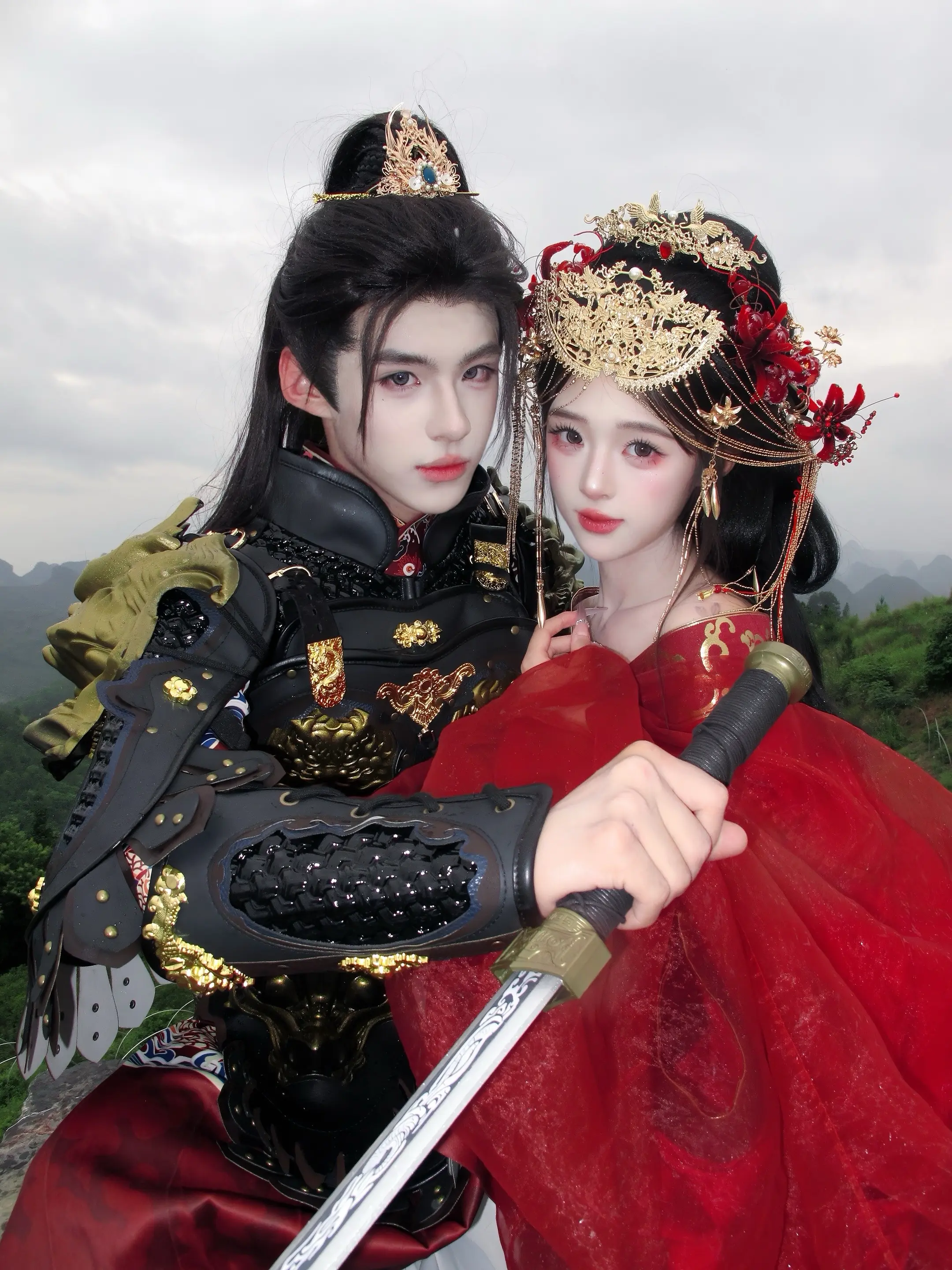 今我二人 今我夫妻二人