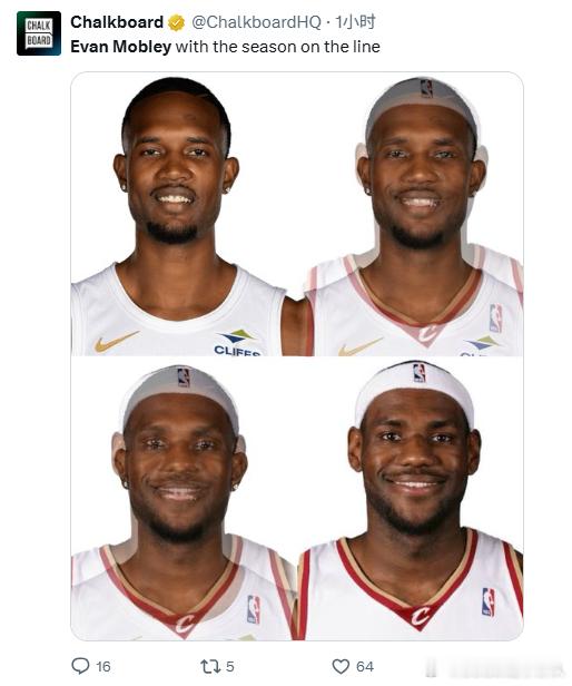 在今天NBA东部半决赛的抢七大战中，原USC球员Evan Mobley表现出色，