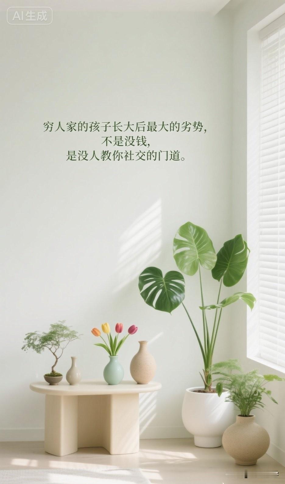 穷人家的孩子长大后最大的劣势，不是没钱，是没人教你社交的门道。

你一定见过这样