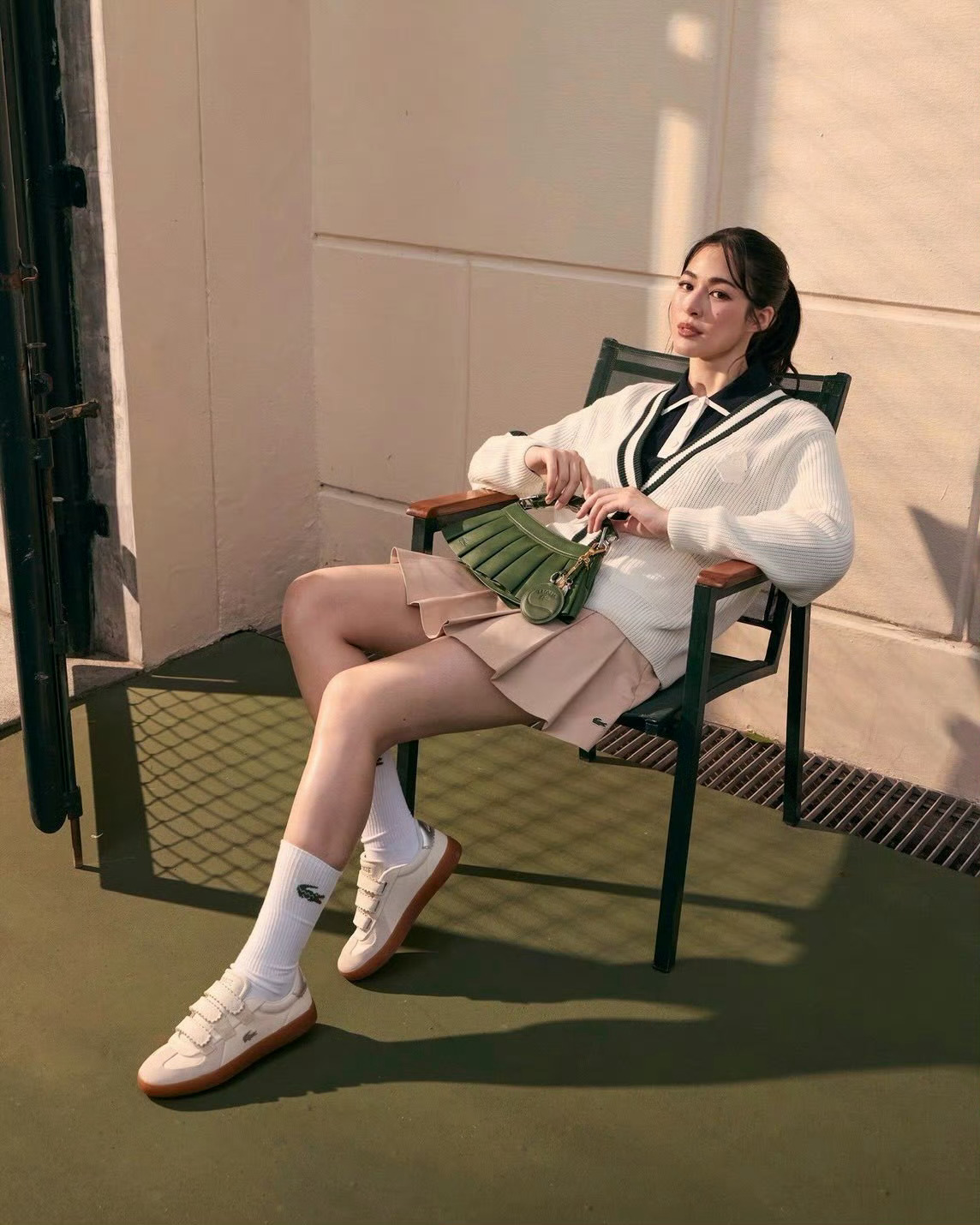 惊世美貌邝玲玲lacoste ​​​