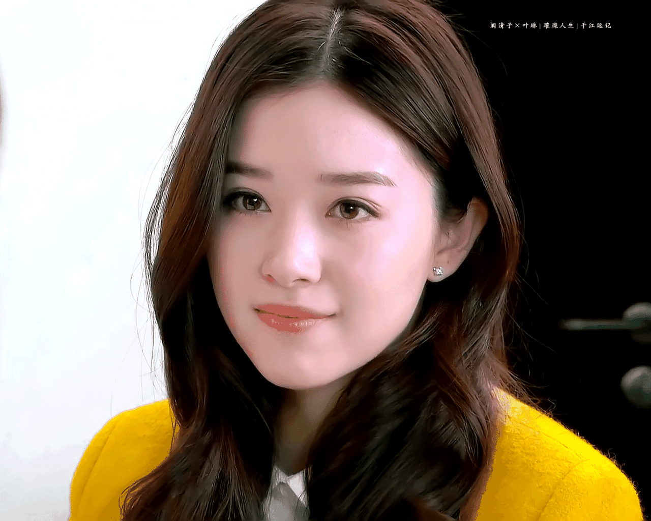 内娱三位拥有琥珀色瞳仁的女演员，美得各具特色——作为85花的阚清子，满族人；作为