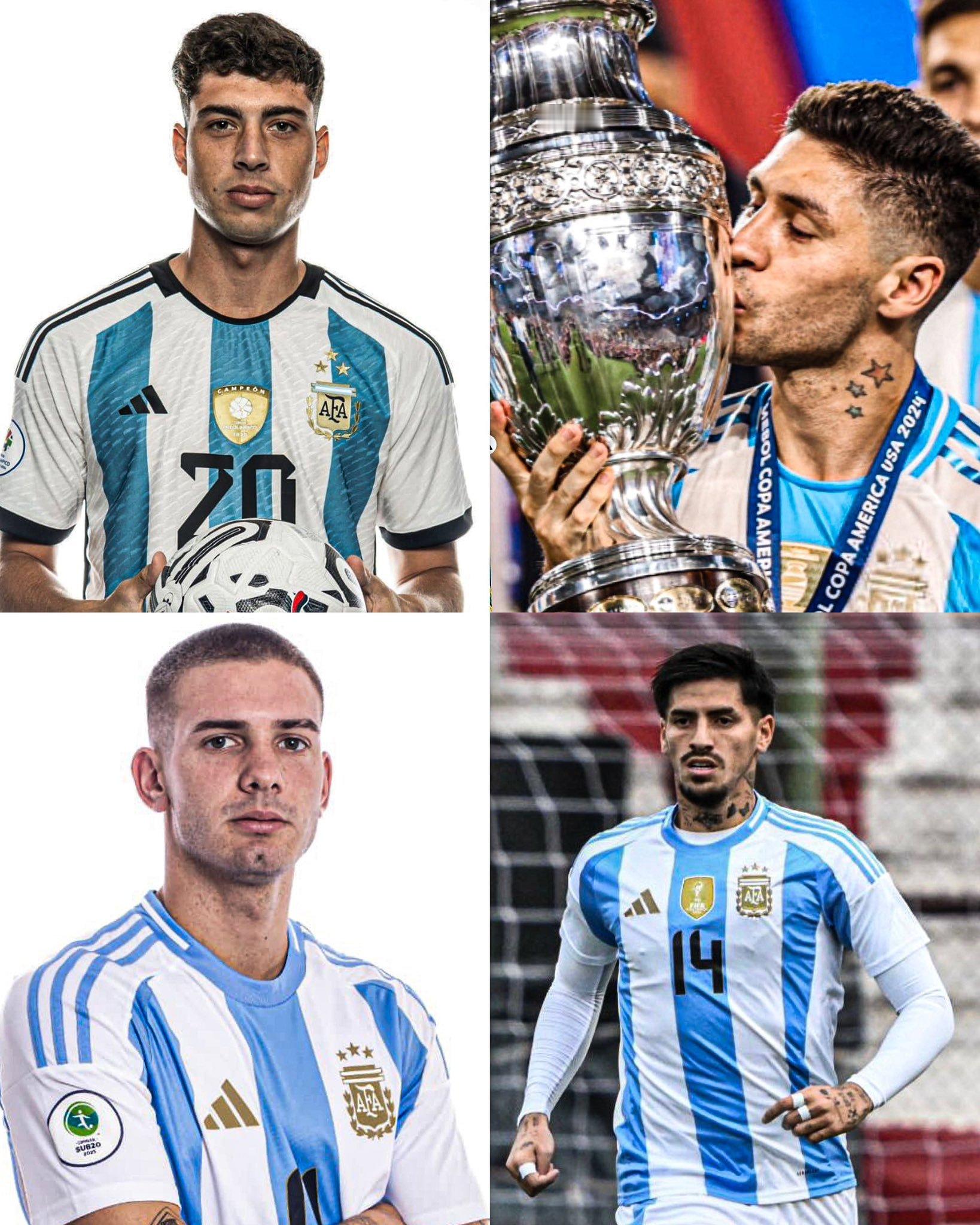 🇦🇷⭐️ 以下四位阿根廷本土球员将被征召入选阿根廷国家队，参加本轮南美世预赛