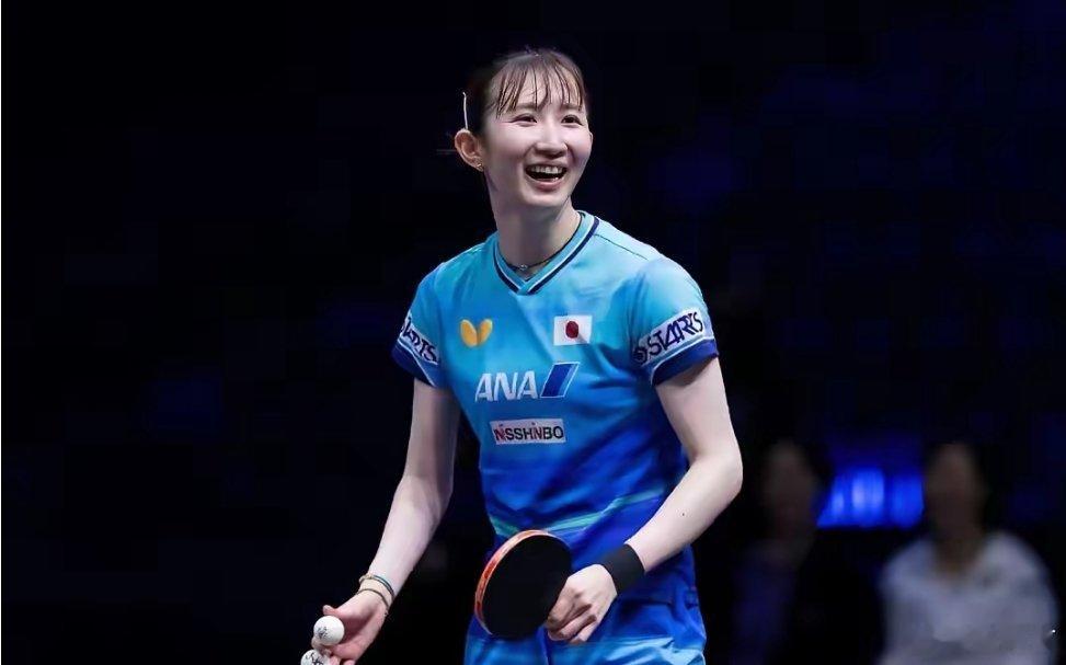 蒯曼4比3早田希娜好消息接至而来，蒯曼历经苦战七局，4一3击败早田希娜，蒯曼太厉