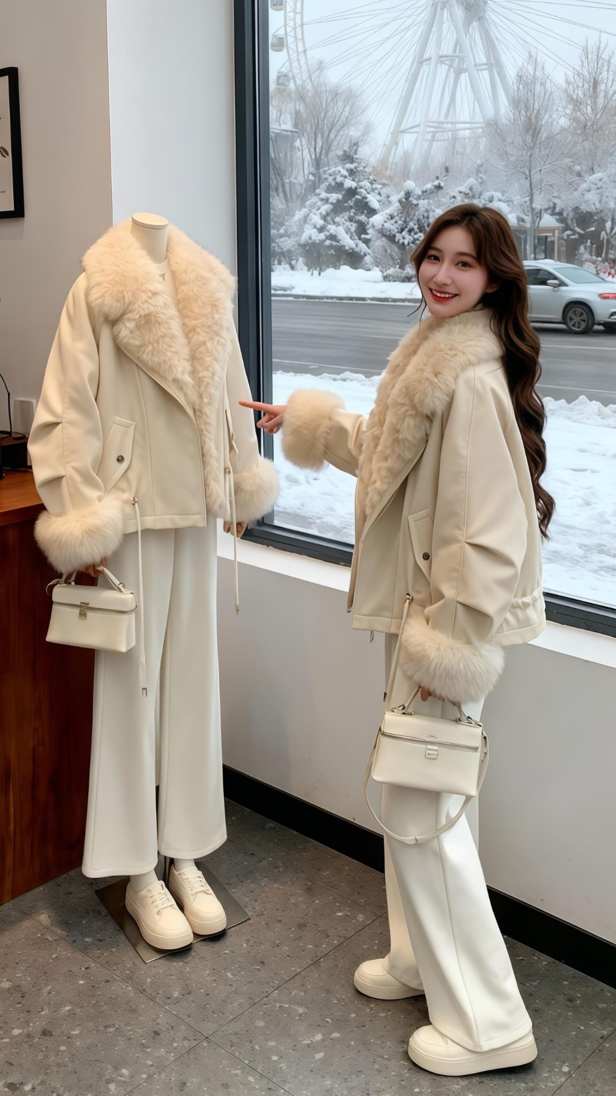 名媛气质 小个子穿搭 秋冬穿搭 气质女神穿搭复古穿搭