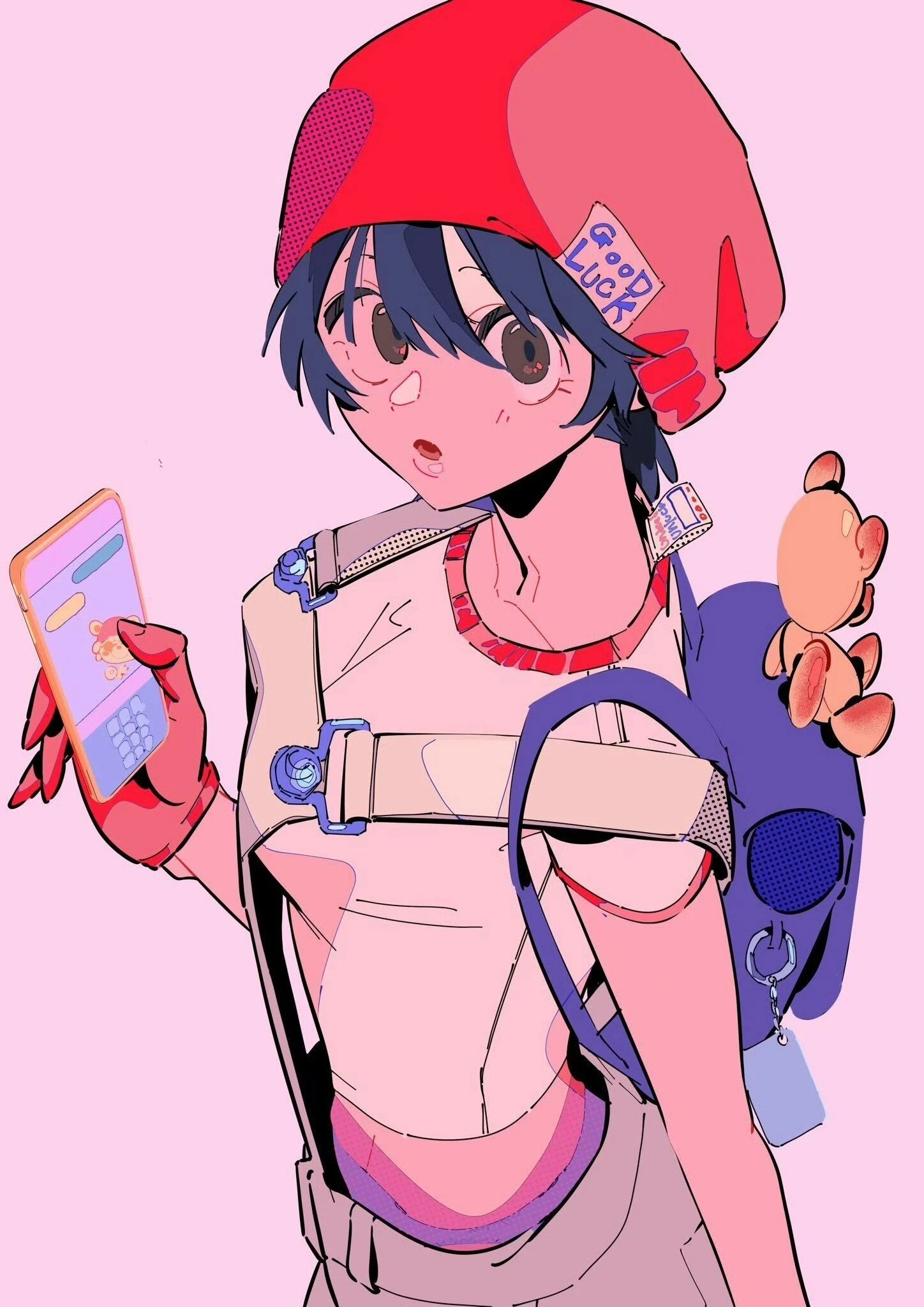 夏日企画壁纸头像插画师：matumotmatumot 