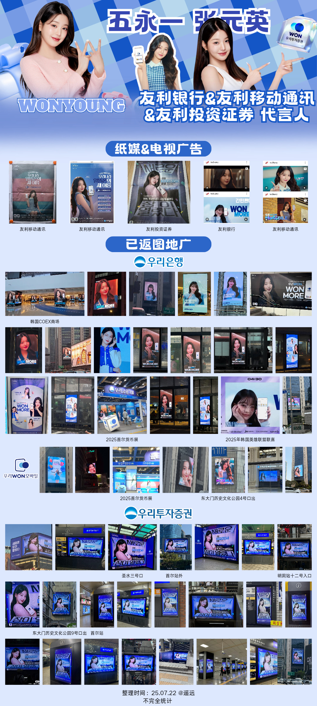 从国民通讯，金融领域到高端家电品牌，再到成衣品牌，tvc，地广，banner，各