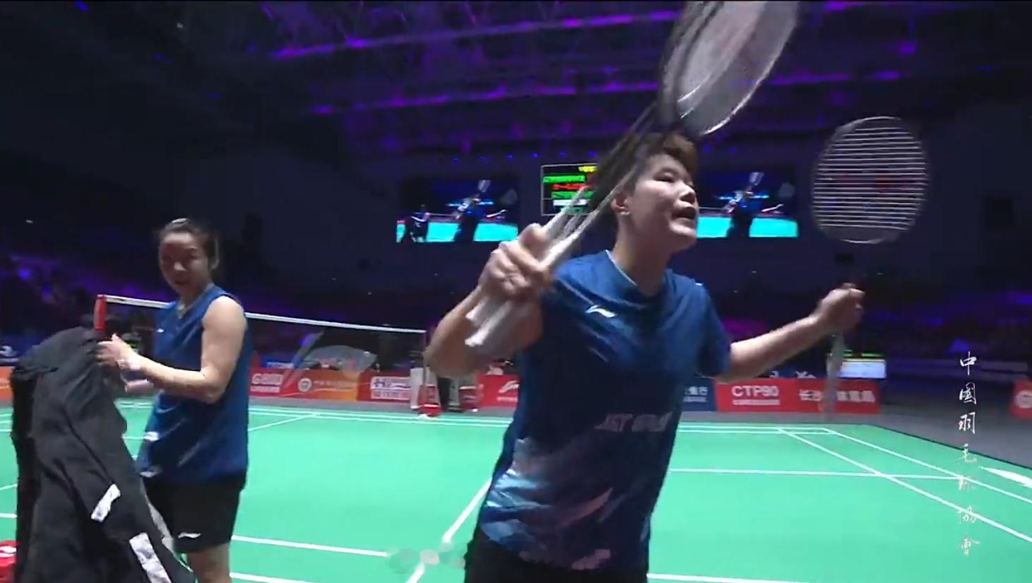 羽超总决赛荣耀湘约羽超联赛 辽宁极兔 2-1 青岛仁洲 混双 郭新娃 刘圣书 1