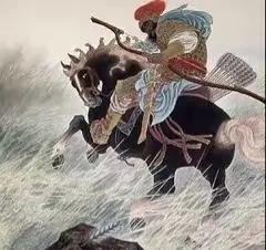 塞下曲（其二）-卢纶

林暗草惊风，将军夜引弓。
平明寻白羽，没在石棱中。


