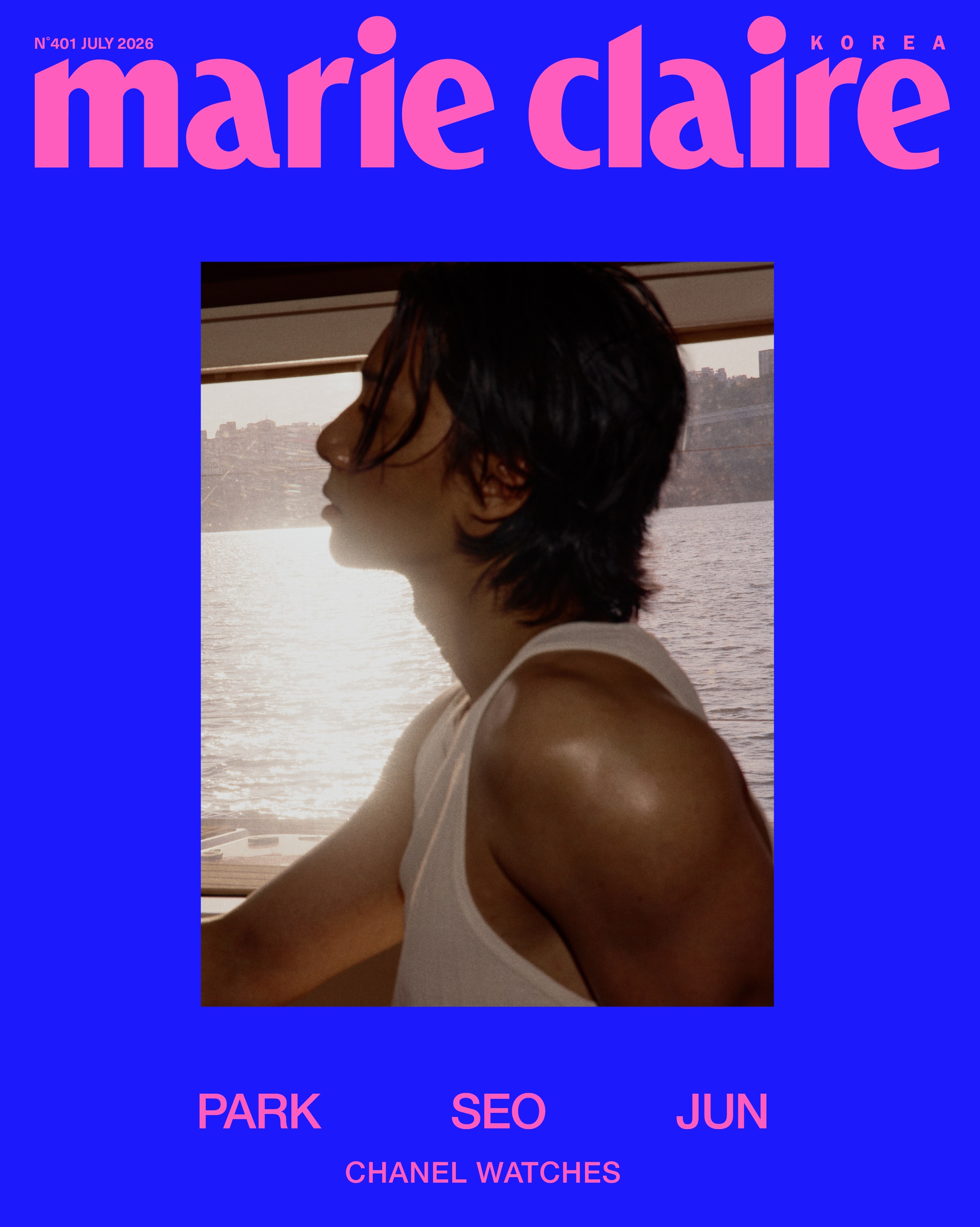 朋友们，CHANEL又买一本Marie Claire Korea为J12腕表宣传