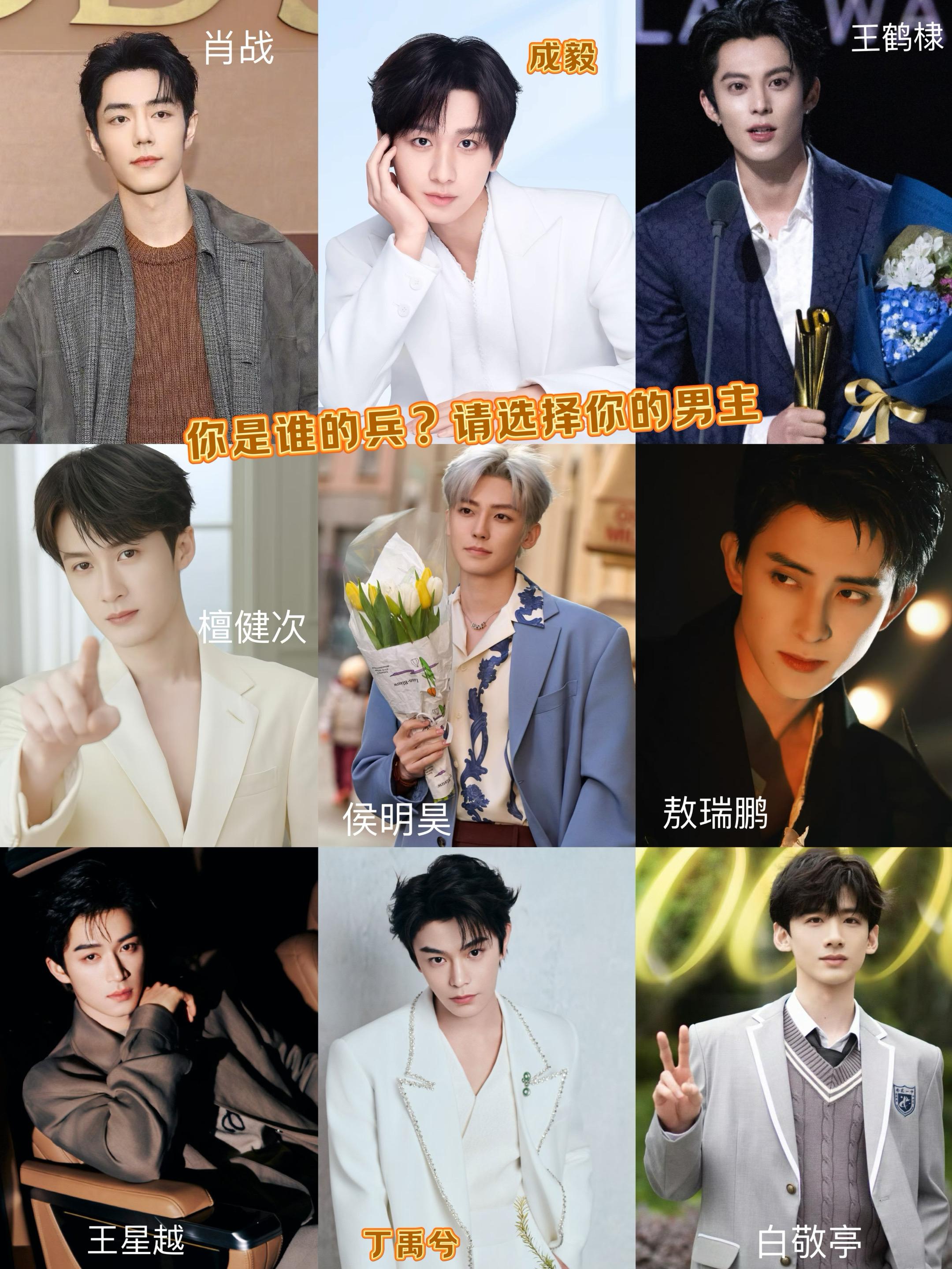 你是谁的兵？请选择你的男主。