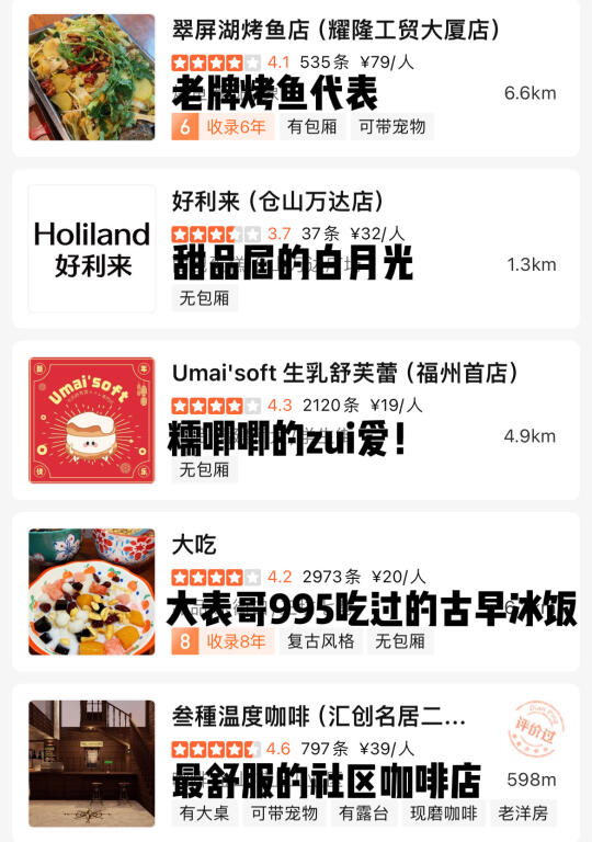 我心中福州的必吃榜。。（暑期版）