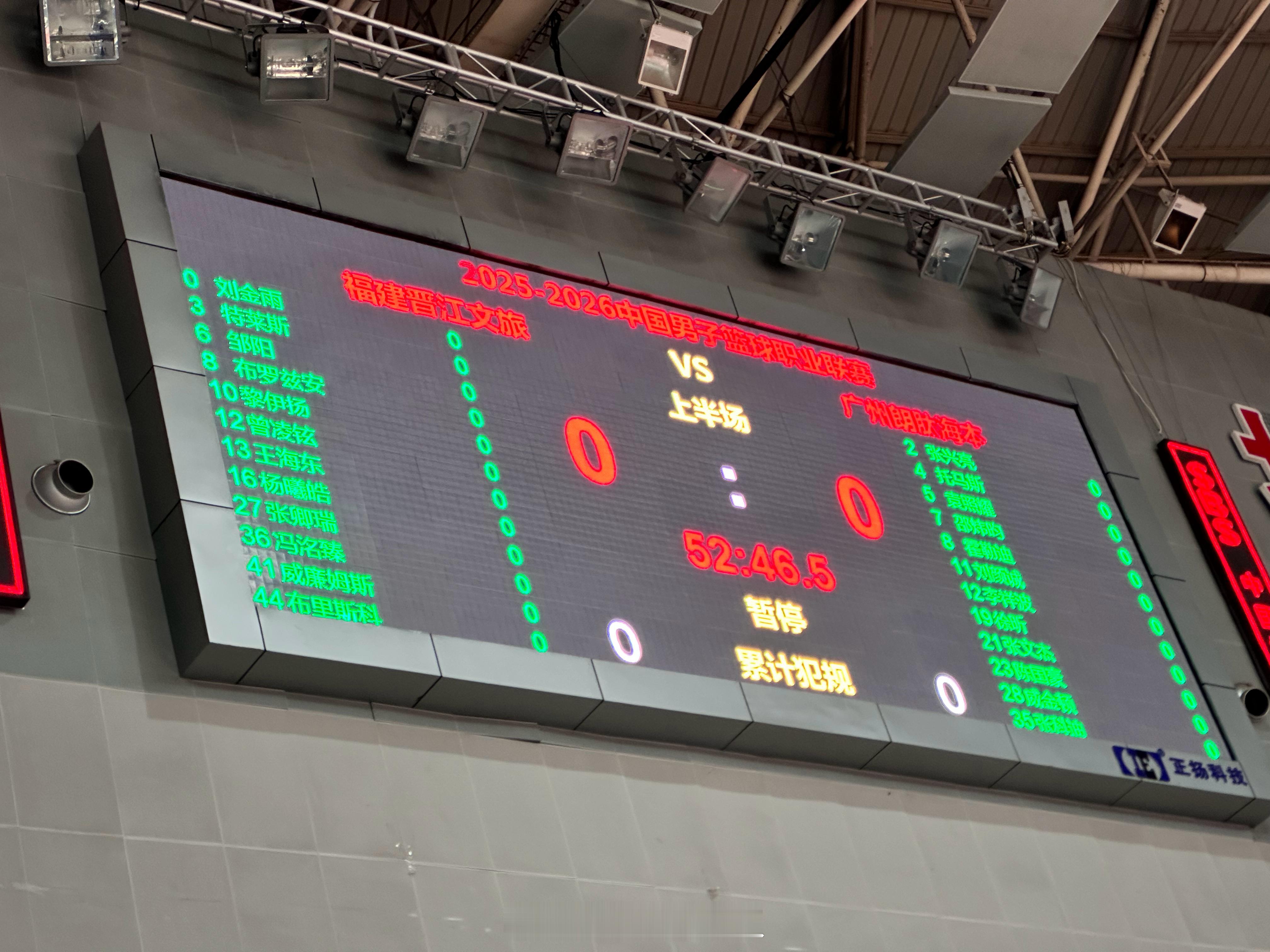 今天晚上的大名单