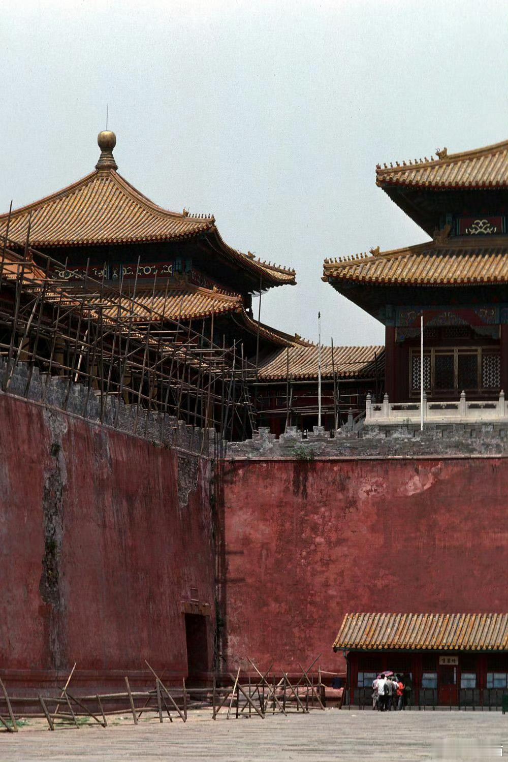 街景，北京，1981年，比尔·霍克/摄 ​​​