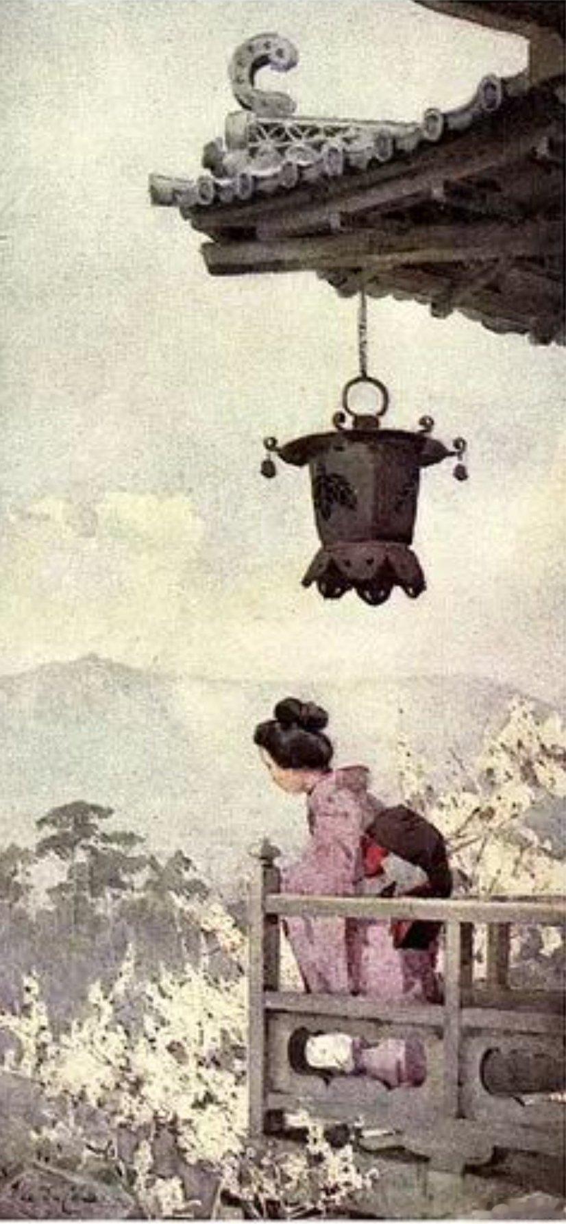 遇见艺术新城事绘画早安水彩画家Ella Du Cane出生于英国（1874-19