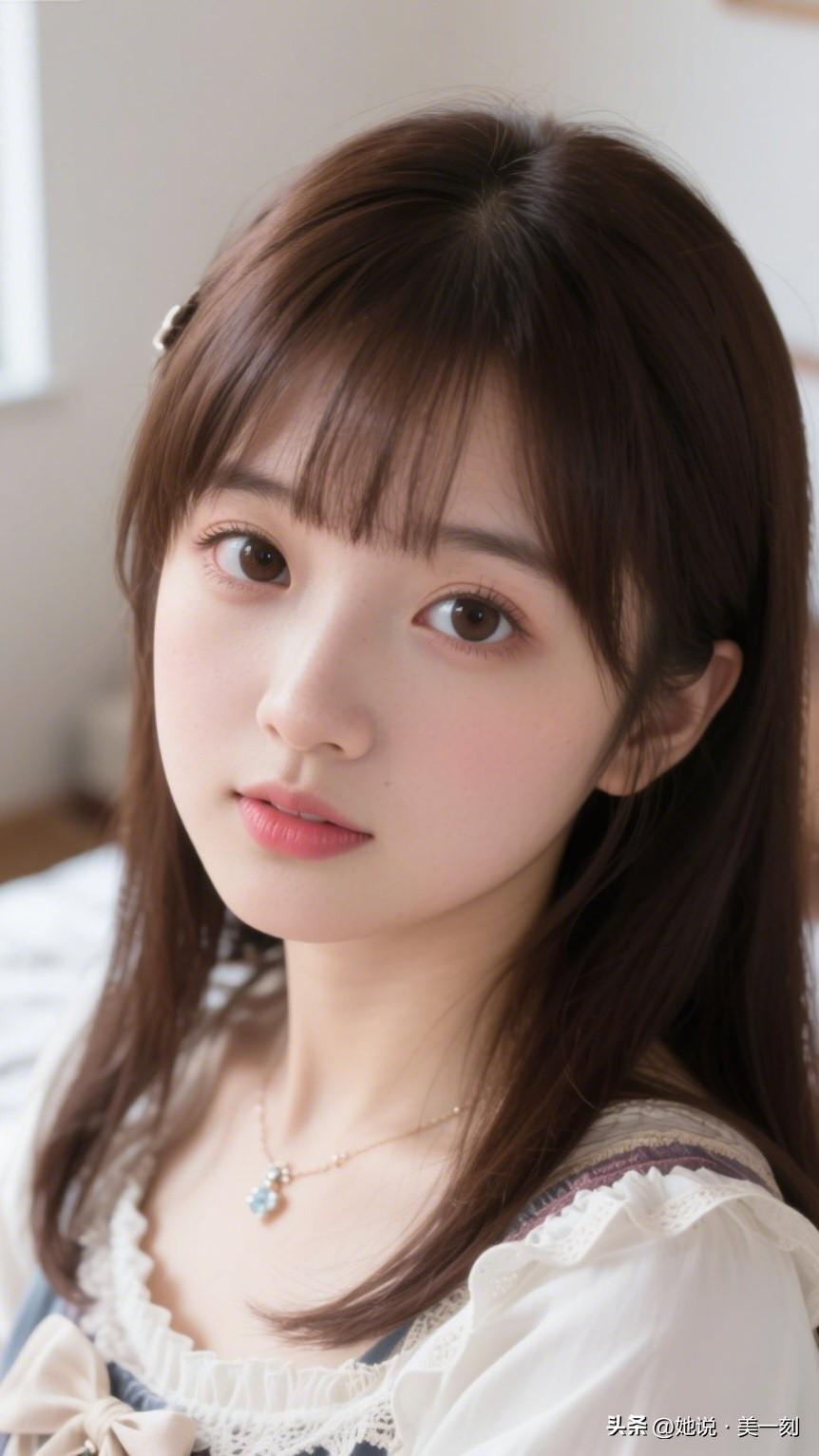 温柔甜美的少女，浅笑盈盈，宛如春日暖阳。什么样的女人算自然美