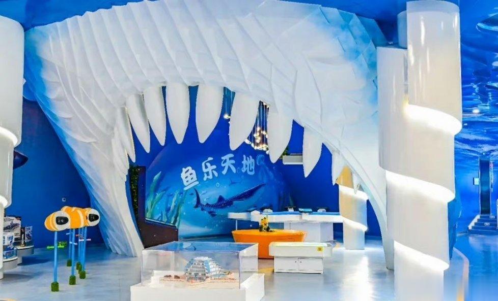 #寻美山东# 打卡山海海洋之星海洋科普馆！大小朋友都乐在其中的海洋科普馆是必打卡