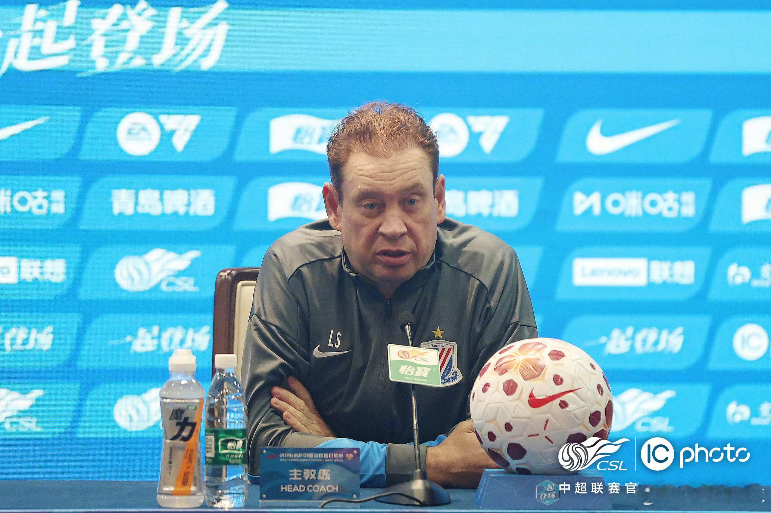 上海申花斯卢茨基：目前球队的处境还是比较困难的，只有一个积分，所以我们必须不断努