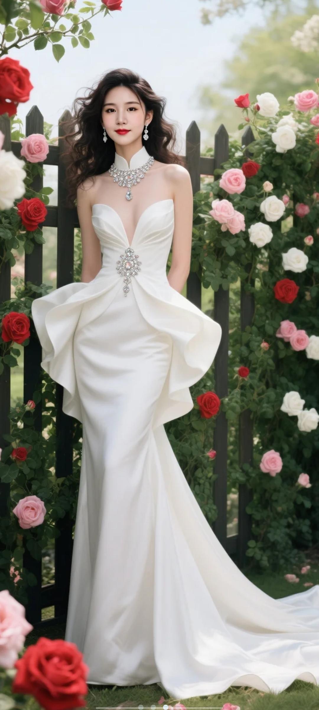 宝子们啊，这像不像红妆美人倚，花影入梦来。