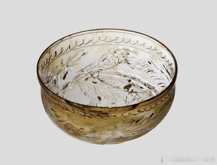 中世纪早期艺术  Early Medieval Art   莱芜纳玻璃碗  Th