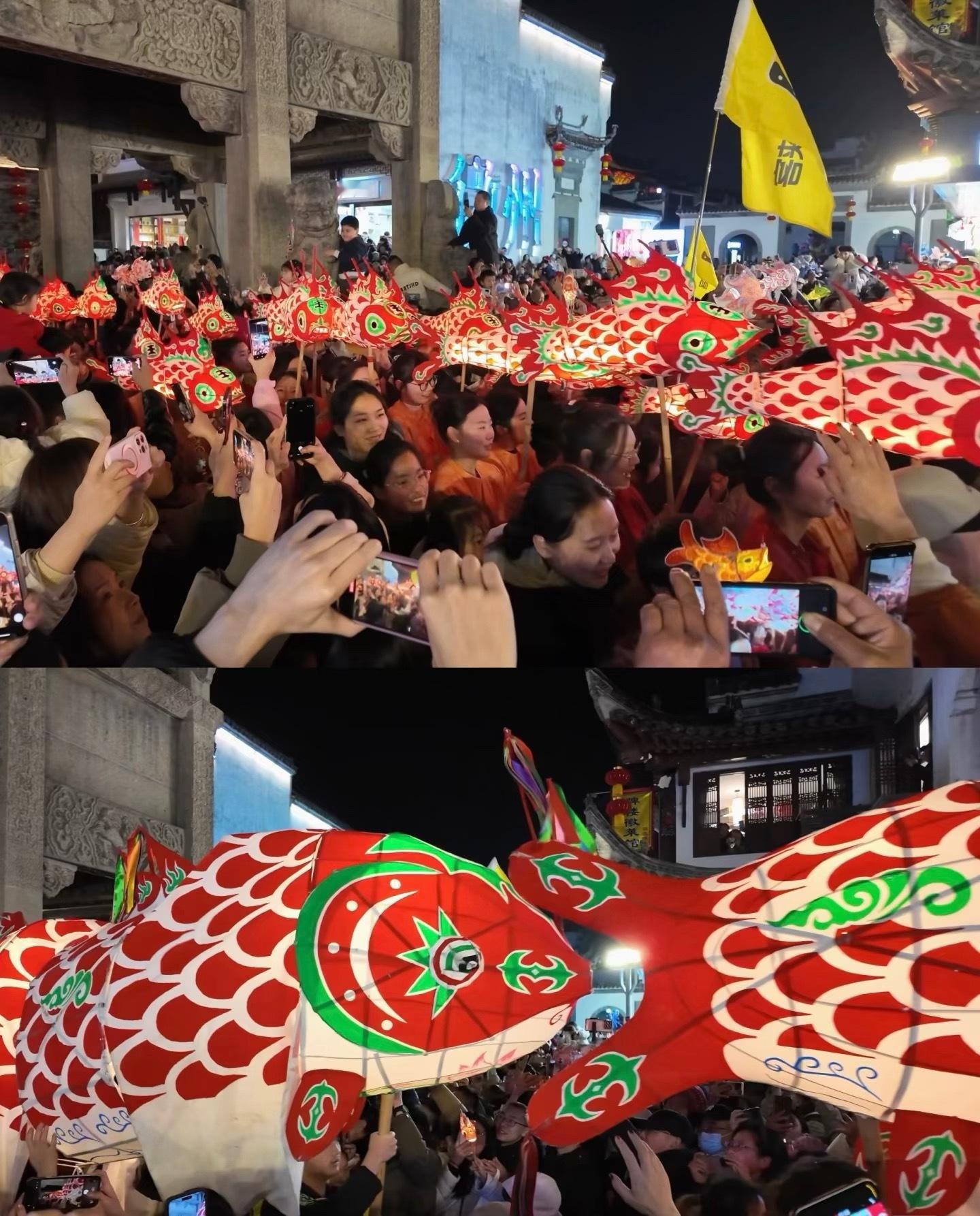 被成毅带火的安徽鱼灯再现啦