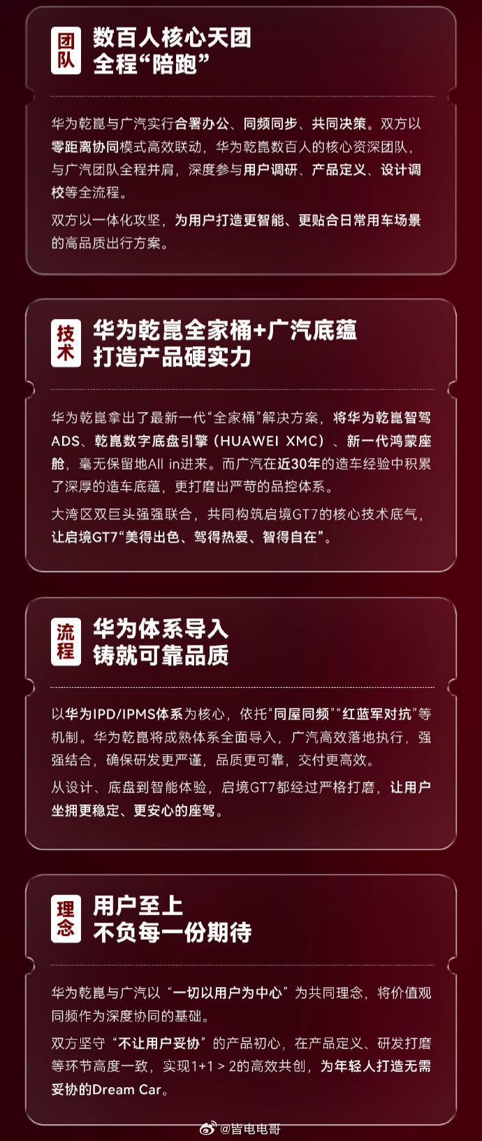 华为乾崑×广汽首款车型——启境GT73月17日全球首秀明天大家就可以看到“三百万