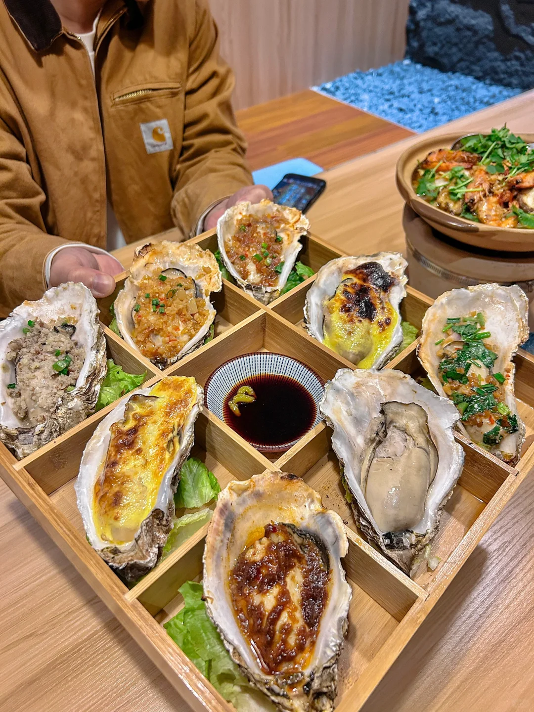 东莞的！！🦪一次性可以吃到八种口味的生蚝