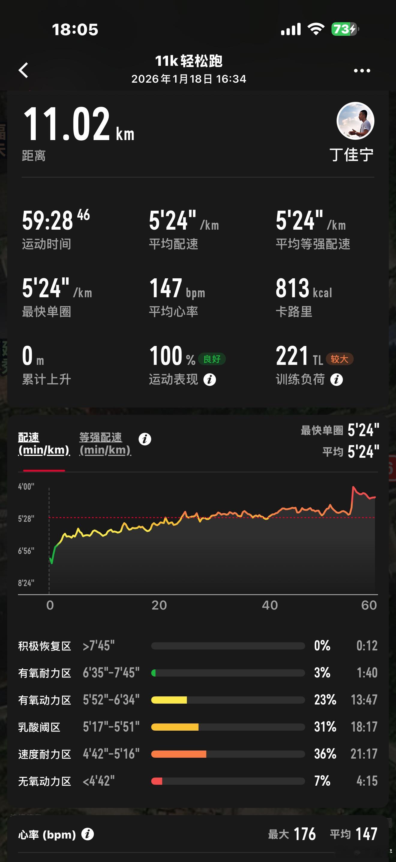 慢慢跑…跑着跑着就快了…采九朵莲坚持运动打卡跑步校园跑