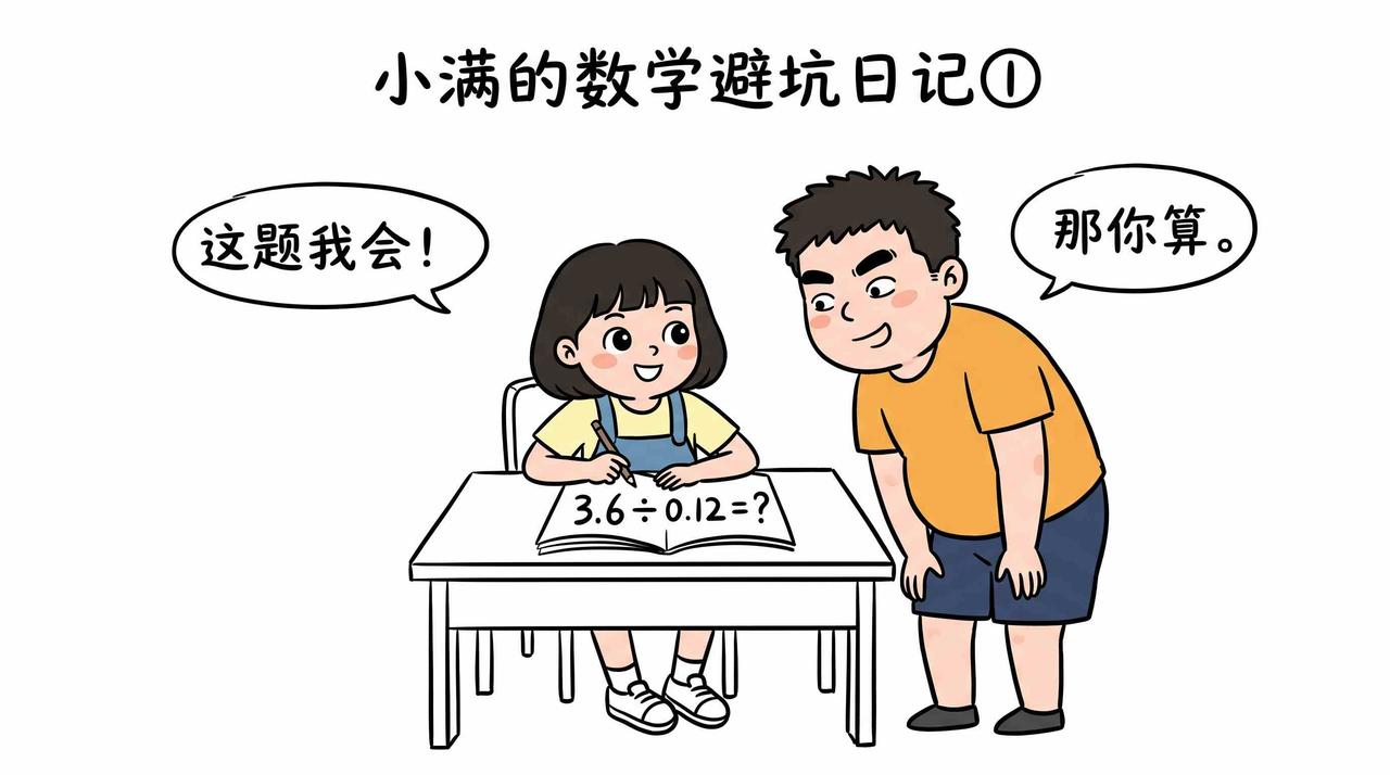 晒图笔记大赛五年级小数除法易错题：孩子明明会算，为什么总把答案算错？
