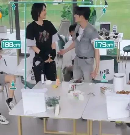 姚安娜身高之谜：
姚安娜在节目里和檀健次比身高。
姚安娜自认175，檀健次自认1