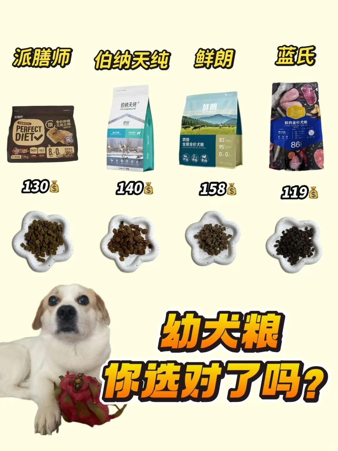 幼犬狗粮你真的选对了吗？