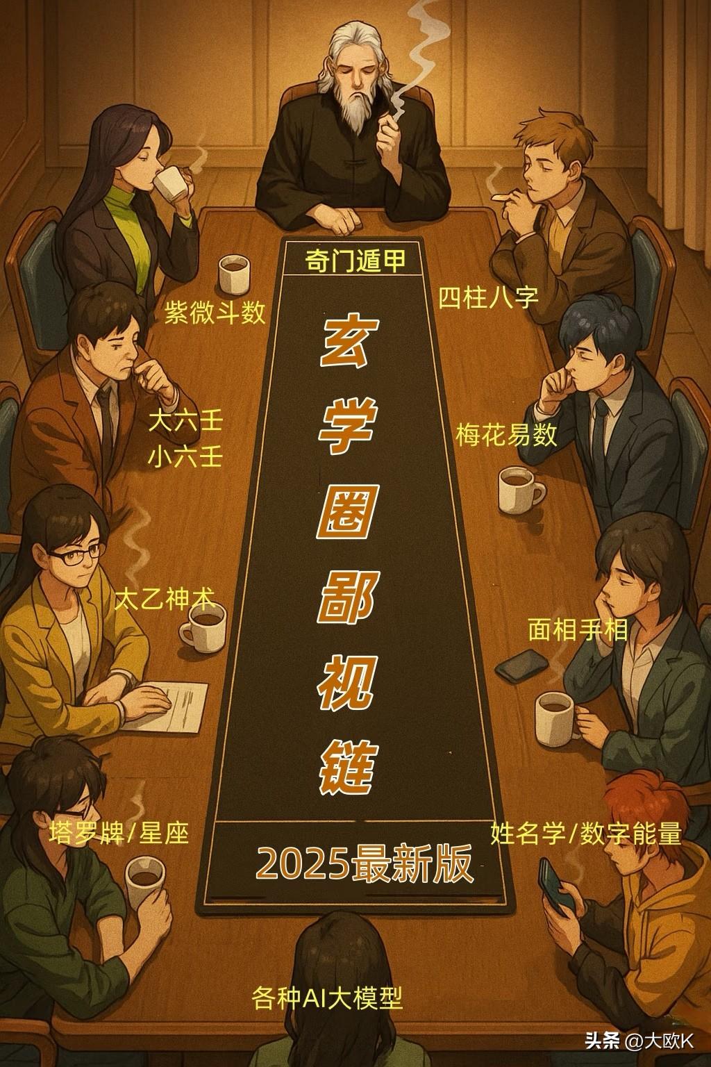 好笑！玄学也有“鄙视链”？
其实并无什么高下之分，每门数术都有自己的专长与适用场