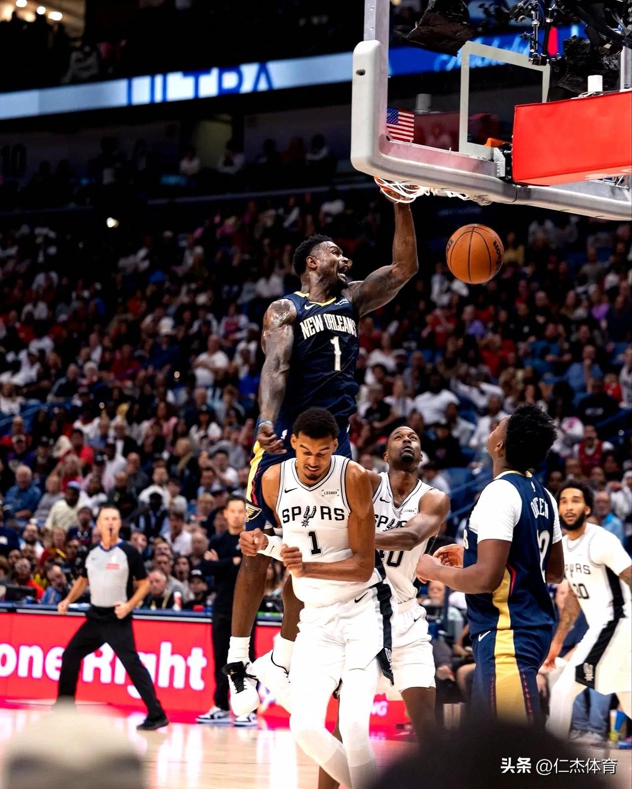 健康的锡安依旧是怪物！他可能是文班未来统治NBA的第一劲敌。 本赛季锡安的出场率