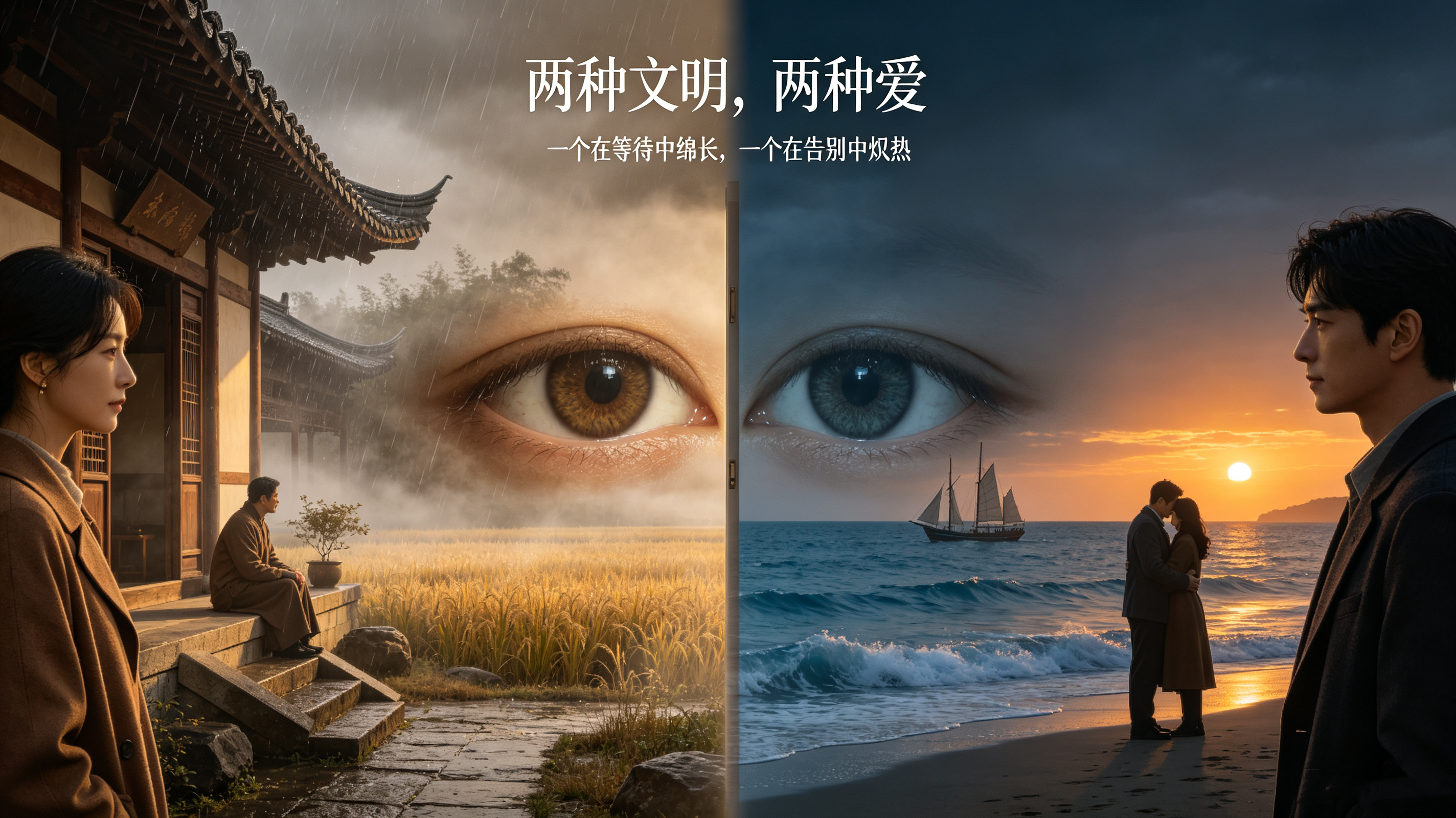 那些消失掉的灵光 为什么亚洲人总是不擅长表达爱意？因为西方是海洋文明，每一次出发