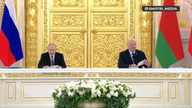 卢卡申科和普京在联盟国家框架内签署了一系列文件。亚历山大·卢卡申科:- 俄罗斯和