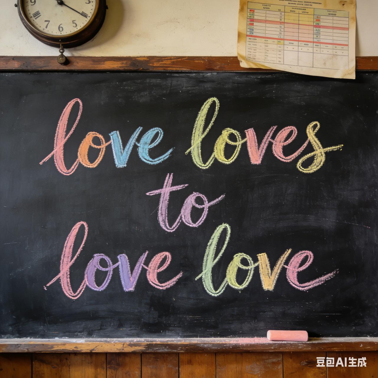 昨晚，跟孩子聊天，聊到有关“恋爱”的话题，他给我说了他刷到的一段有趣的英语讲解有