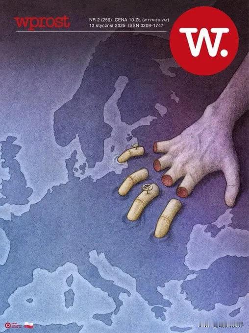 波兰周刊的封面，波兰人想表达什么意思呢？ 