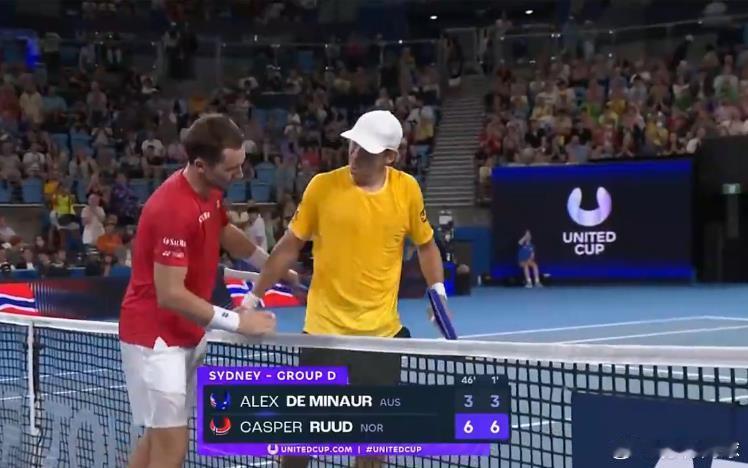 联合杯鲁德63,63德米纳尔澳大利亚1-1挪威网坛风云