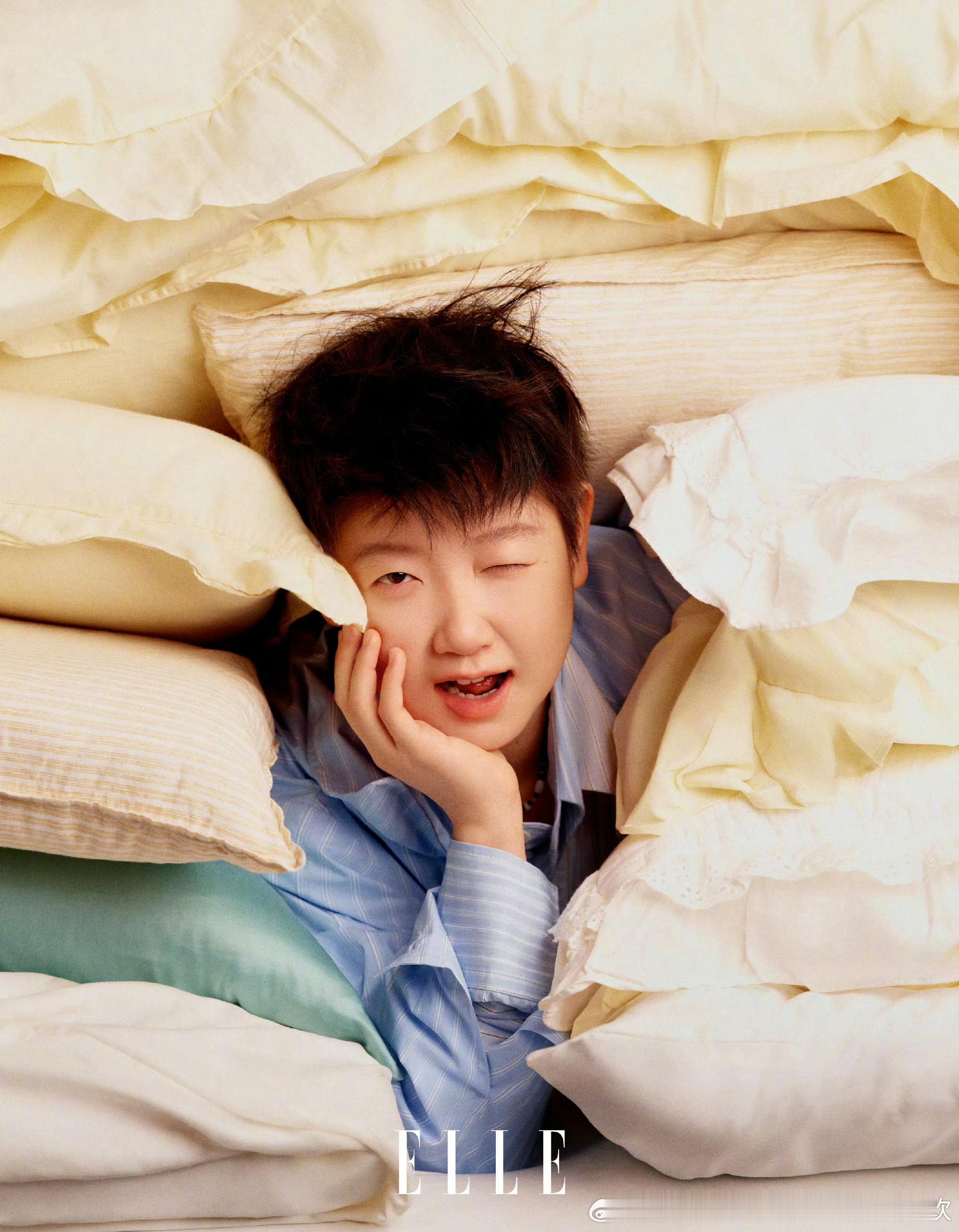 孙颖莎ELLE把孙颖莎拍的如此美萌